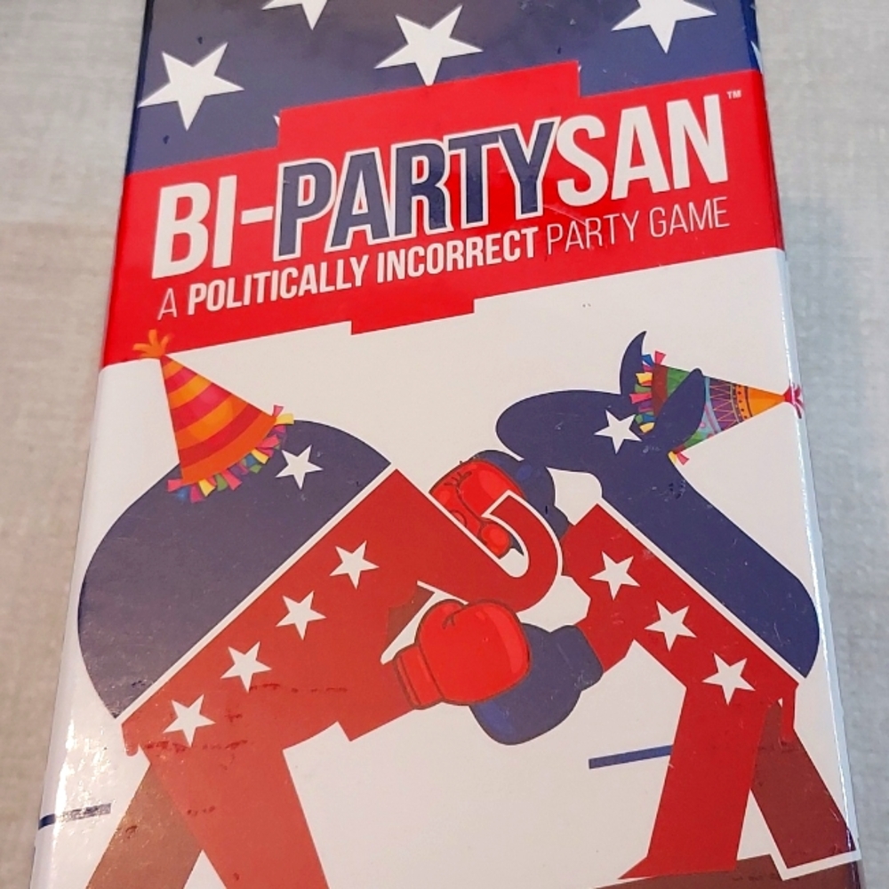 Bi-partysan card party game